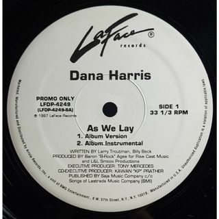 米12” Dana Harris As We Lay LFDP4249 LaFace Records /00250(その他)