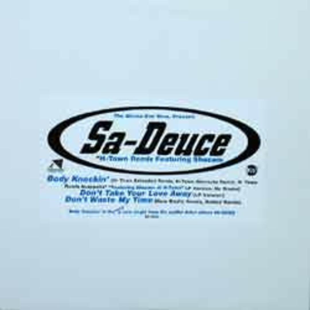 米12” Sa-Deuce Body Knockin / Dont Take Your Love Away / Dont Wast ED5850 EastWest Records Ame /00250 エンタメ/ホビーのエンタメ その他(その他)の商品写真