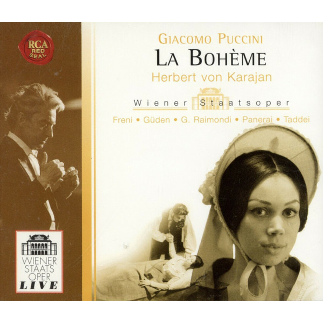 欧3CD Giacomo Puccini - Freni, Guden La Boheme 74321577362 RCA Red Seal /00330 エンタメ/ホビーのCD(クラシック)の商品写真