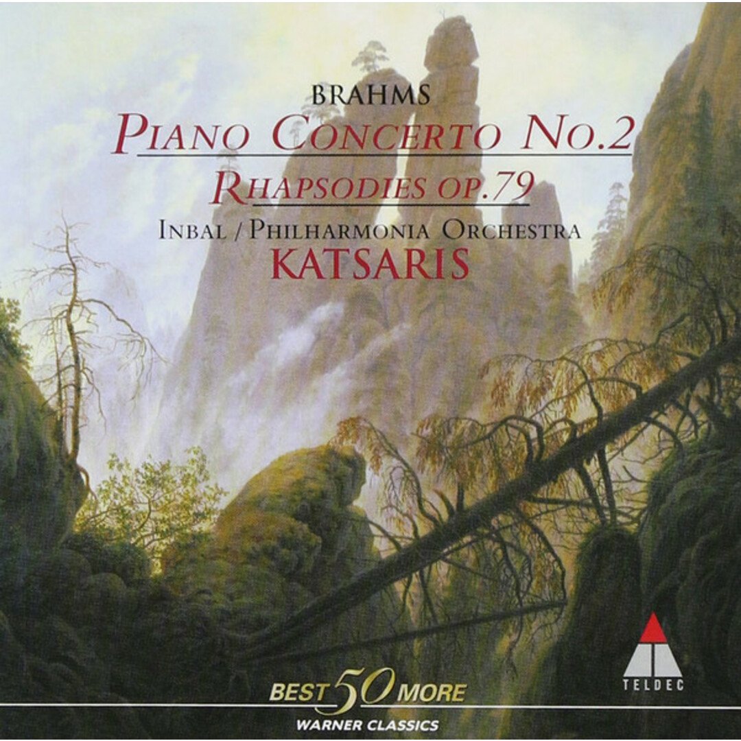 CD Johannes Brahms - Cyprien Kats Piano Concerto No.2 / Rhapsodies Op.79 WPCS21120 TELDEC /00110 エンタメ/ホビーのCD(クラシック)の商品写真