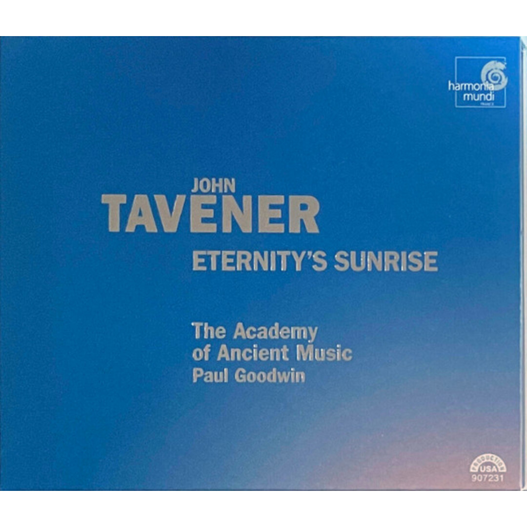欧CD John Tavener - The Academy Of Eternitys Sunrise HMU907231 Harmonia Mundi Franc /00110 エンタメ/ホビーのCD(クラシック)の商品写真