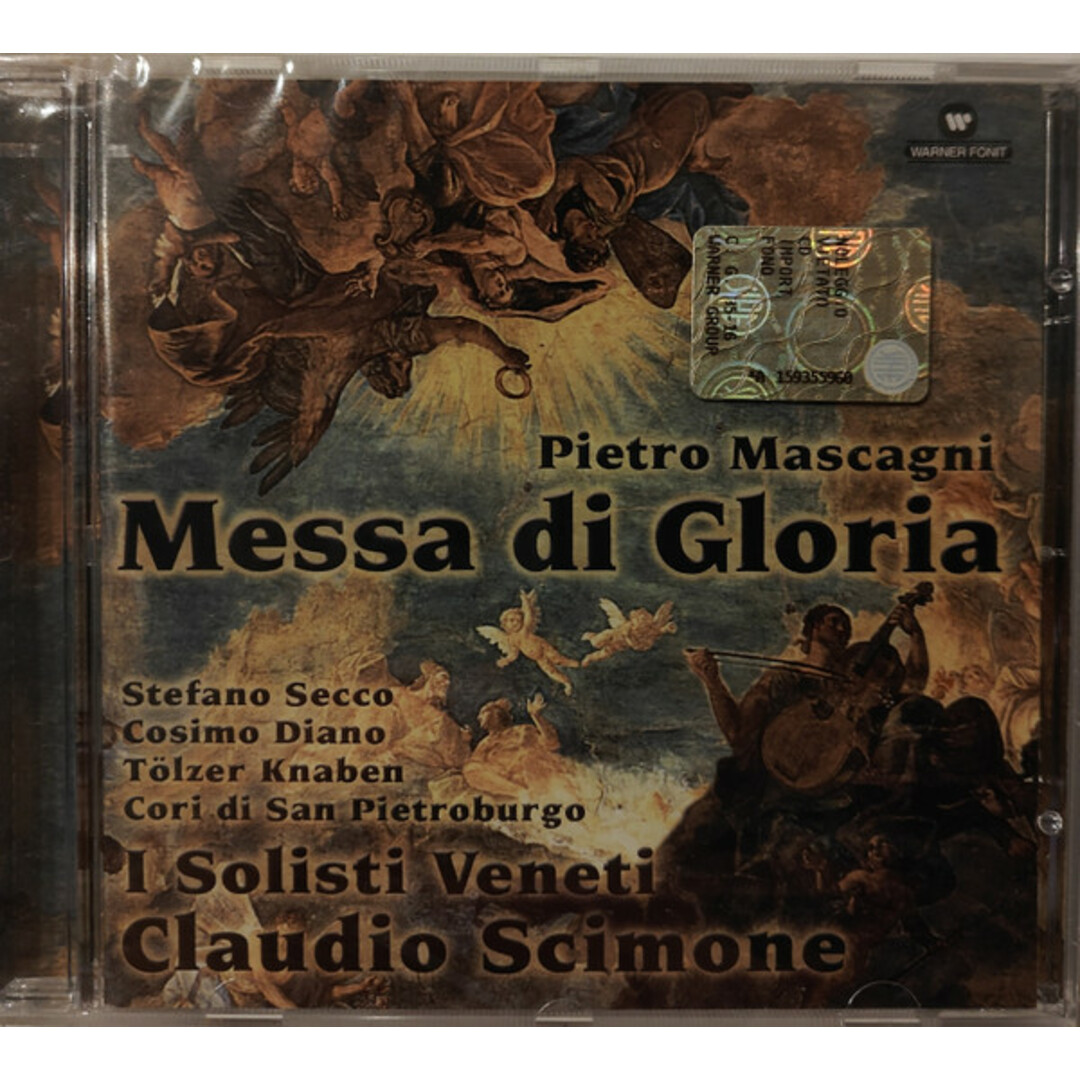 伊CD Pietro Mascagni, Claudio Scimo Mascagni: Messa Di Gloria 5050467120228 Warner Fonit /00110 エンタメ/ホビーのCD(クラシック)の商品写真