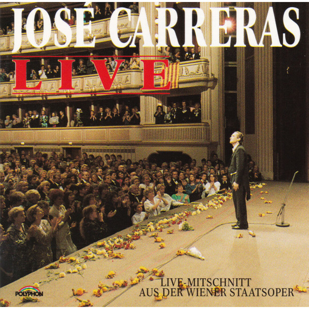 独CD Jose Carreras Live 8367582 Polyphon /00110 エンタメ/ホビーのCD(クラシック)の商品写真