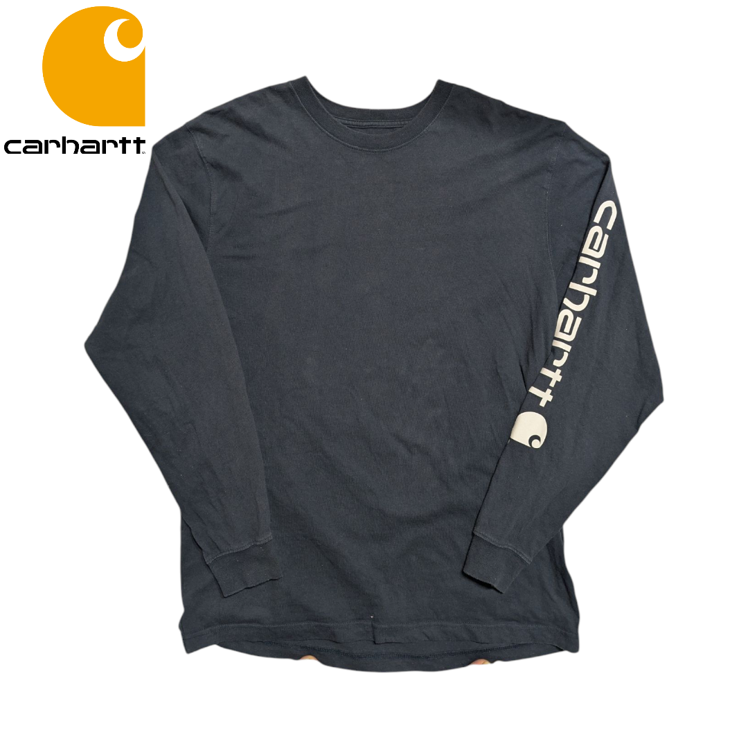 carhartt(カーハート)のCarhartt ルーズフィット 袖プリント 長袖Tシャツ メンズのトップス(Tシャツ/カットソー(七分/長袖))の商品写真