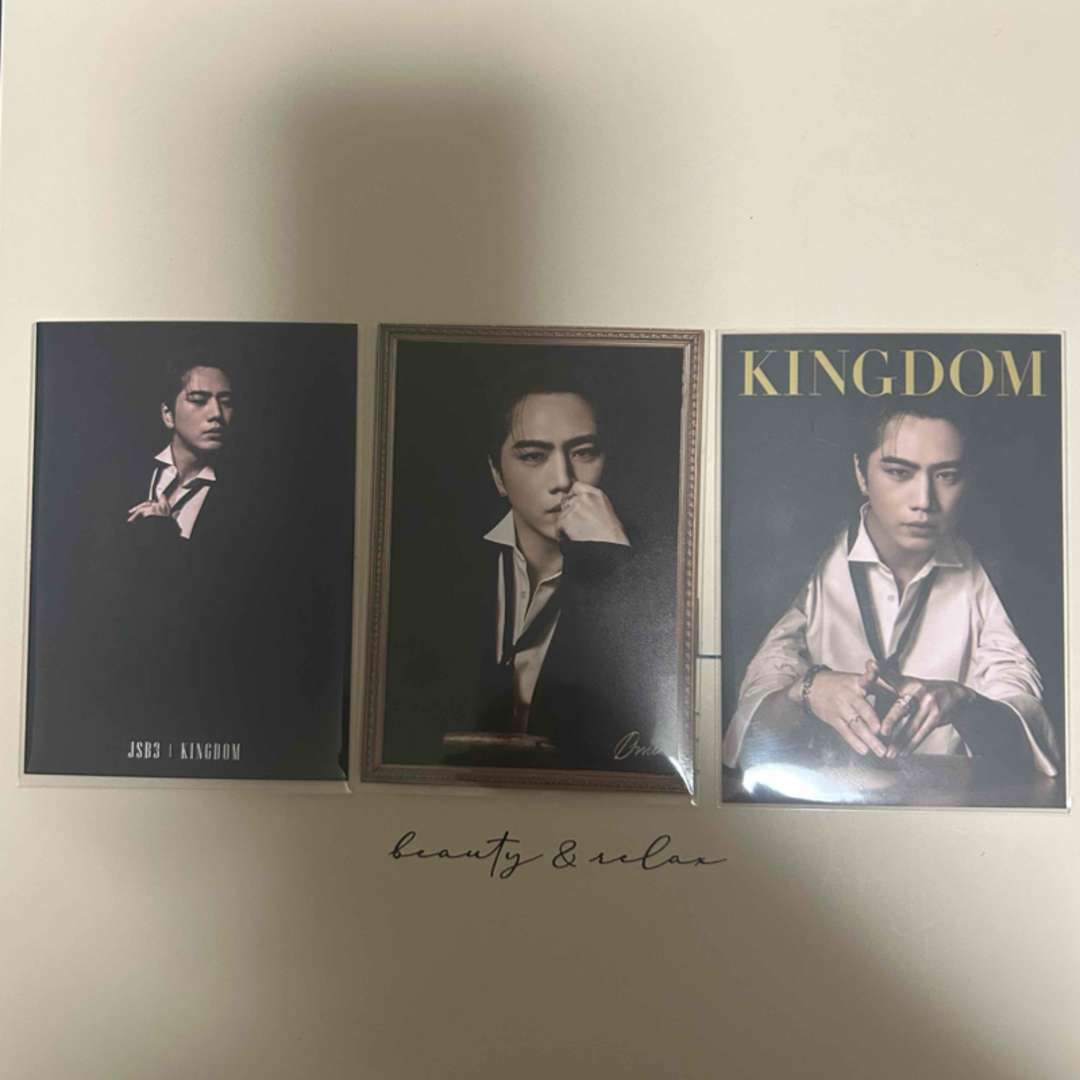 三代目 J Soul Brothers(サンダイメジェイソウルブラザーズ)のKINGDOM ØMI 登坂広臣フォトカードセット エンタメ/ホビーのタレントグッズ(ミュージシャン)の商品写真