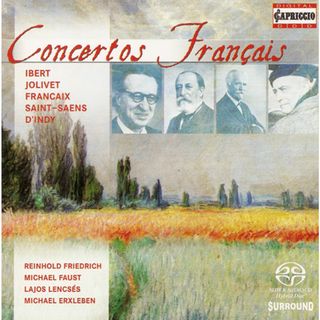 輸入CD Reinhold Friedrich, Michael Faust, Lajos Lencs?s, Michael Erxleben Concertos Francais 71028 Capriccio Digital /00110(クラシック)