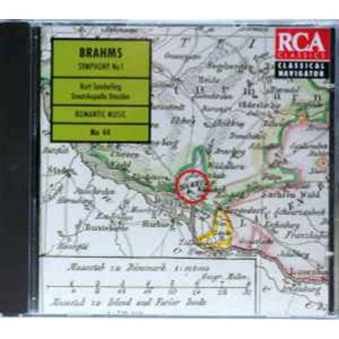 欧CD Johannes Brahms - Kurt Sanderling, Staatskapelle Dresden Symphony No. 1 74321212852 RCA Classics /00110 エンタメ/ホビーのCD(クラシック)の商品写真