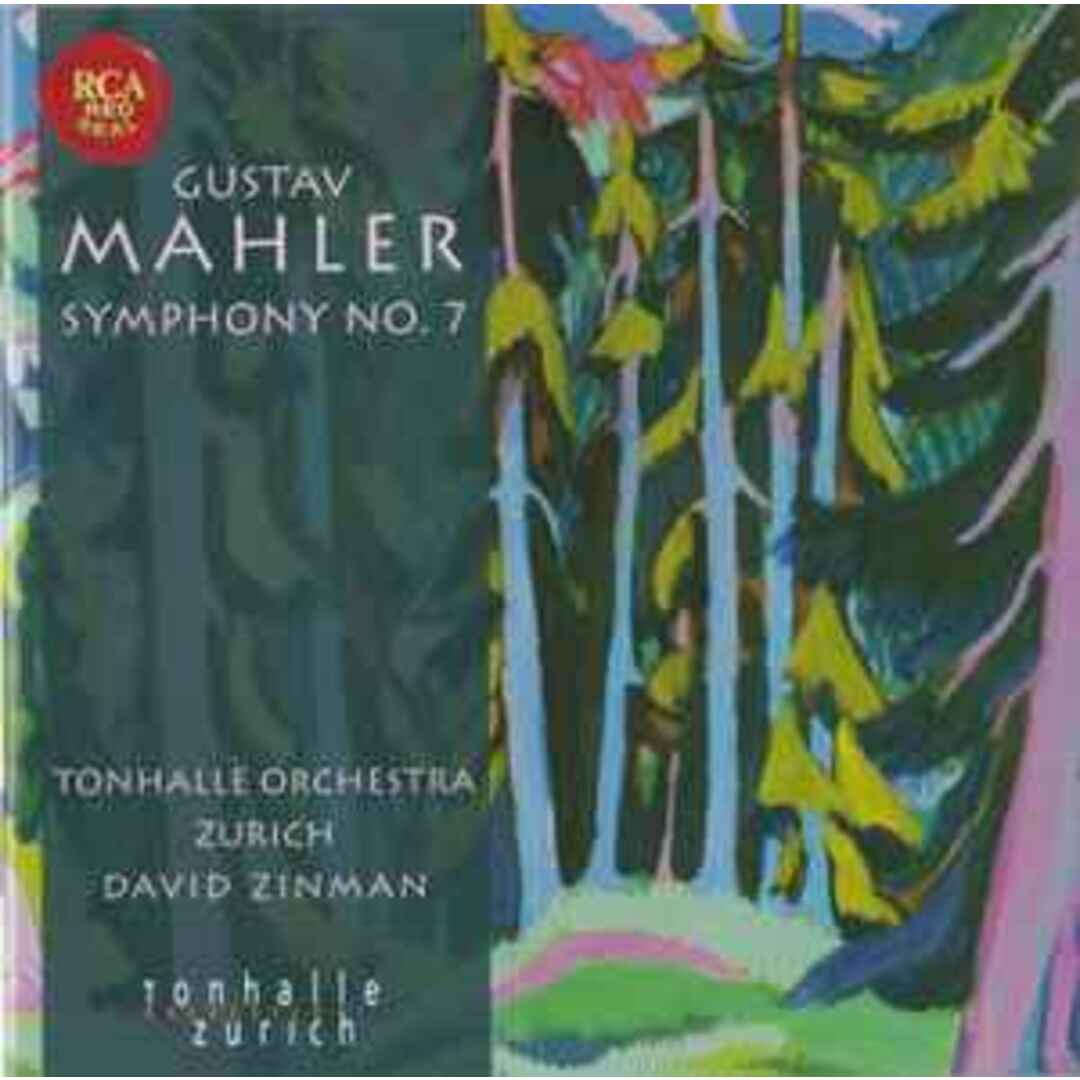 英CD Gustav Mahler, David Zinman; Zurich Tonhalle Orchestra Symphony No 7 88697506502 RCA Red Seal /00110 エンタメ/ホビーのCD(クラシック)の商品写真
