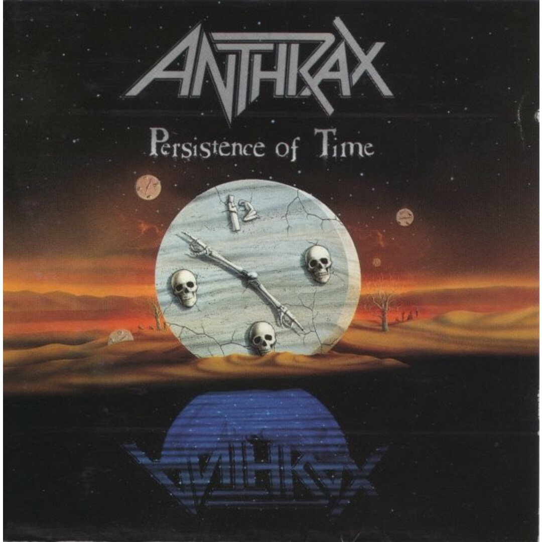 欧CD Anthrax Persistence Of Time 260929 Island Records, Megaforce Worldwide /00110 エンタメ/ホビーのCD(ポップス/ロック(洋楽))の商品写真