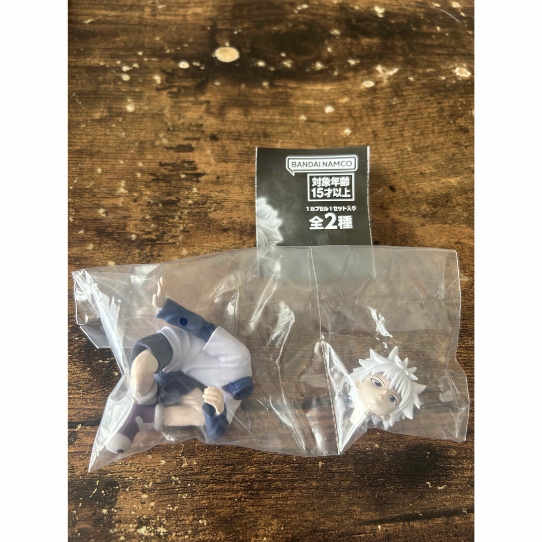 BANDAI(バンダイ)のHUNTER×HUNTER すわらせ隊りある キルア エンタメ/ホビーのおもちゃ/ぬいぐるみ(キャラクターグッズ)の商品写真