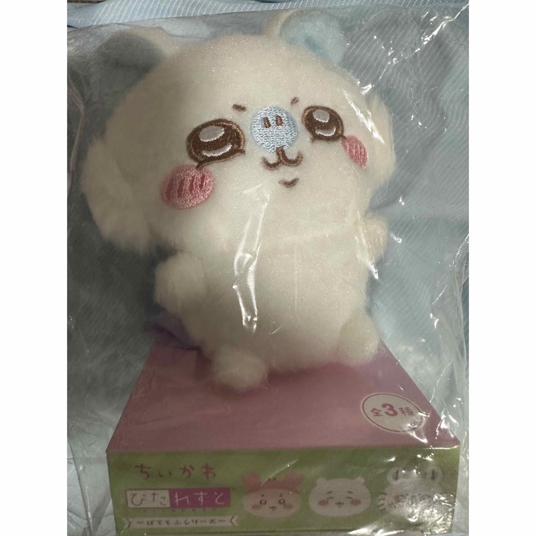 ちいかわ(チイカワ)のぴたれすと モモンガ ぬいぐるみ ちいかわ マスコット ぽてもふ エンタメ/ホビーのおもちゃ/ぬいぐるみ(ぬいぐるみ)の商品写真