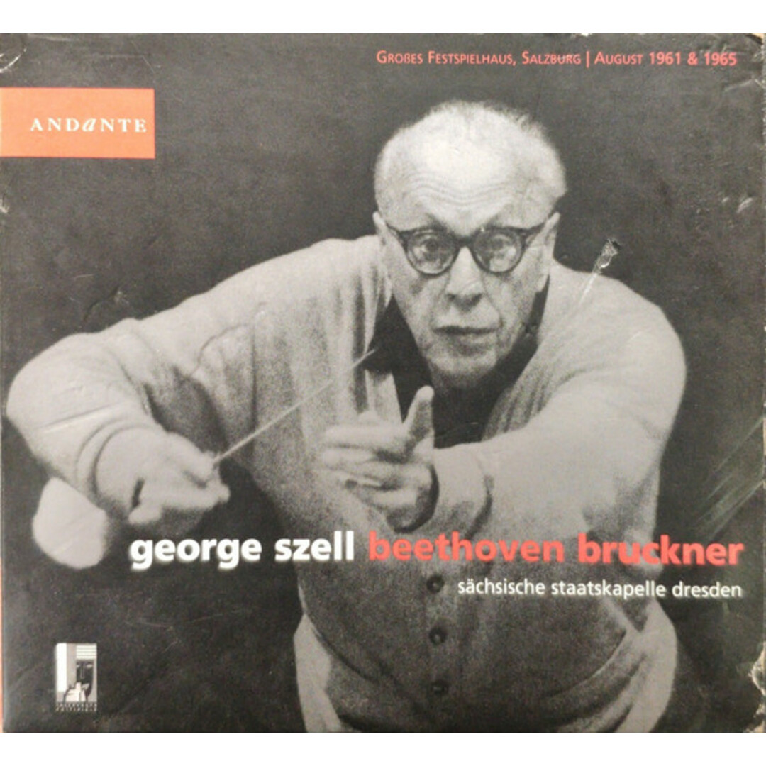 欧2CD George Szell, Ludwig van Beethoven, Anton Bruckner, Staatskapelle Dresden George Szell Beethoven Bruckner AN2180 Andant エンタメ/ホビーのCD(クラシック)の商品写真