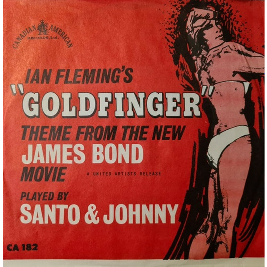 米7" Santo & Johnny Goldfinger CA182 Canadian American /00080 エンタメ/ホビーのエンタメ その他(その他)の商品写真