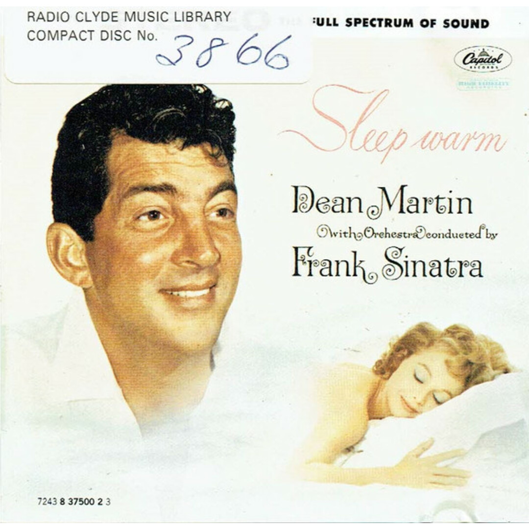 欧CD Dean Martin Sleep Warm CDP724383750023 Capitol Records /00110 エンタメ/ホビーのCD(ポップス/ロック(洋楽))の商品写真