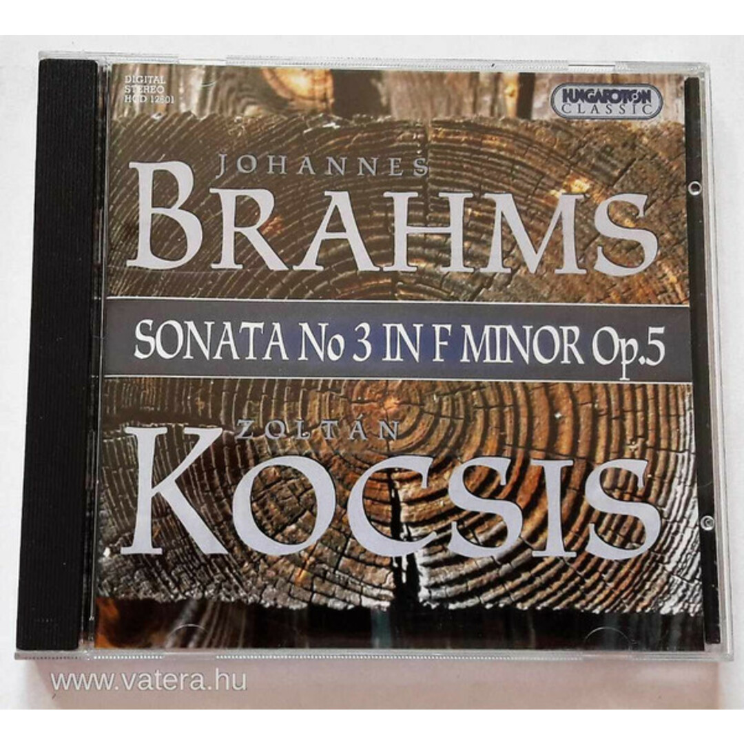 CD Johannes Brahms - Zolt?n Kocsis Sonata No.3 In F Minor, Op.5 HCD126012 Hungaroton /00110 エンタメ/ホビーのCD(クラシック)の商品写真