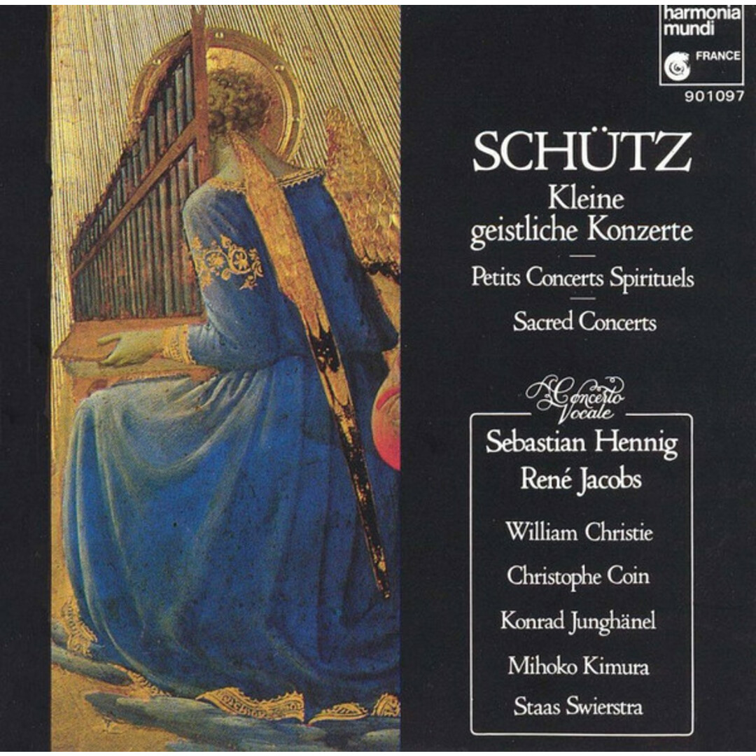 CD Heinrich Sch?tz, Concerto Vocale Kleine Geistliche Konzerte = Petit Concerts Spirituels = Sacred Concerts HMC901097 harmonia mu エンタメ/ホビーのCD(クラシック)の商品写真