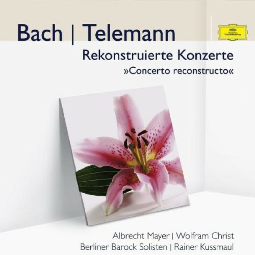 独CD Bach & Telemann Rekonstruierte Konzerte ( 4802022 Deutsche Grammophon 未開封 /00110 エンタメ/ホビーのCD(クラシック)の商品写真