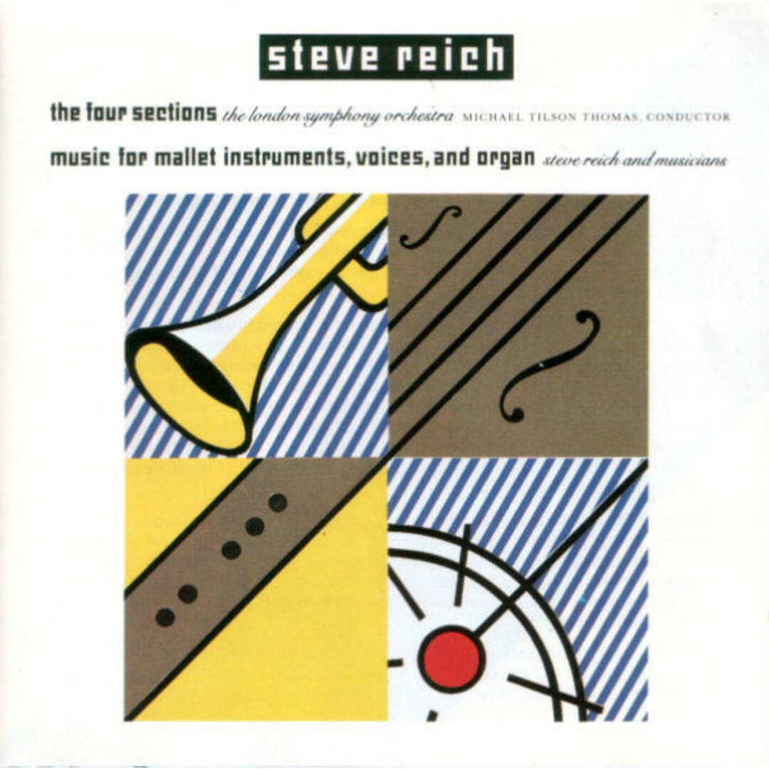 欧CD Steve Reich The Four Sections / Music For Mallet Instruments, Voices And Organ 7559792202 Elektra Nonesuch /00110 エンタメ/ホビーのCD(クラシック)の商品写真