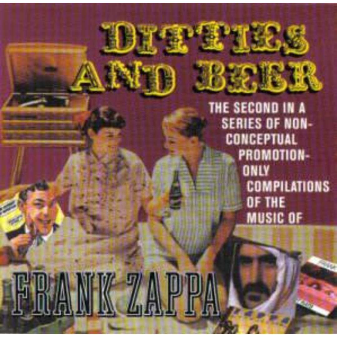 英CD Frank Zappa Ditties And Beer ZAP2 Rykodisc /00110 エンタメ/ホビーのCD(ポップス/ロック(洋楽))の商品写真