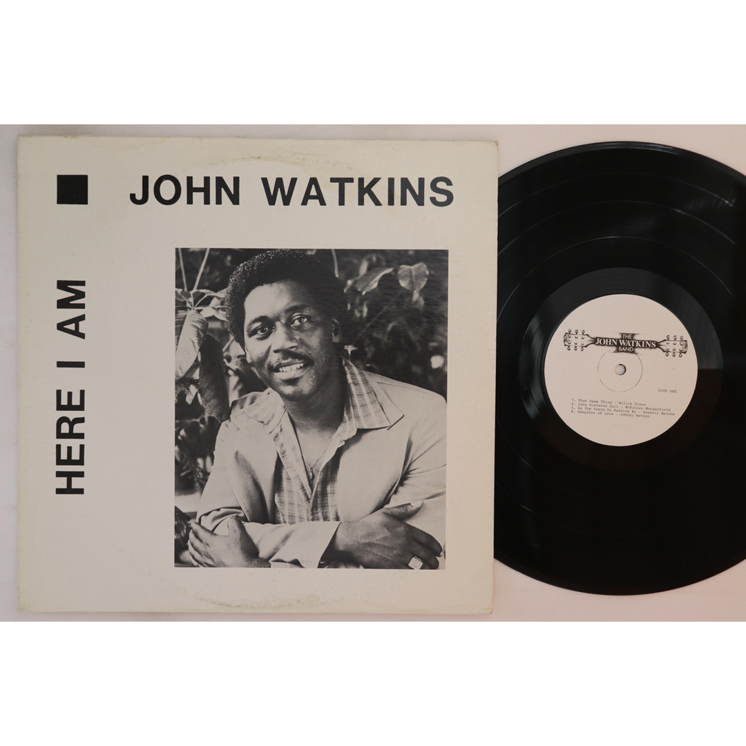 米LP John Watkins Here I Am NONE NOT ON LABEL /00260 エンタメ/ホビーのエンタメ その他(その他)の商品写真