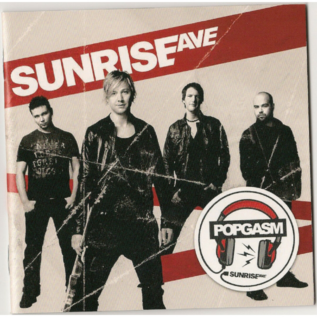 CD Sunrise Avenue Popgasm PCCY01924PROMO Canyon International, Honest Productions, Bonnier Amigo Music Finland プロモ /00110