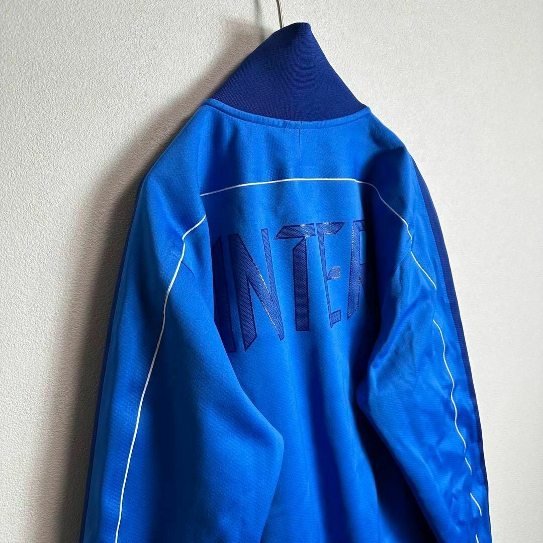 NIKE(ナイキ)のNIKEジャージ　インテル　イタリア　セリエA サッカー　ブルー　青　Lサイズ メンズのトップス(ジャージ)の商品写真