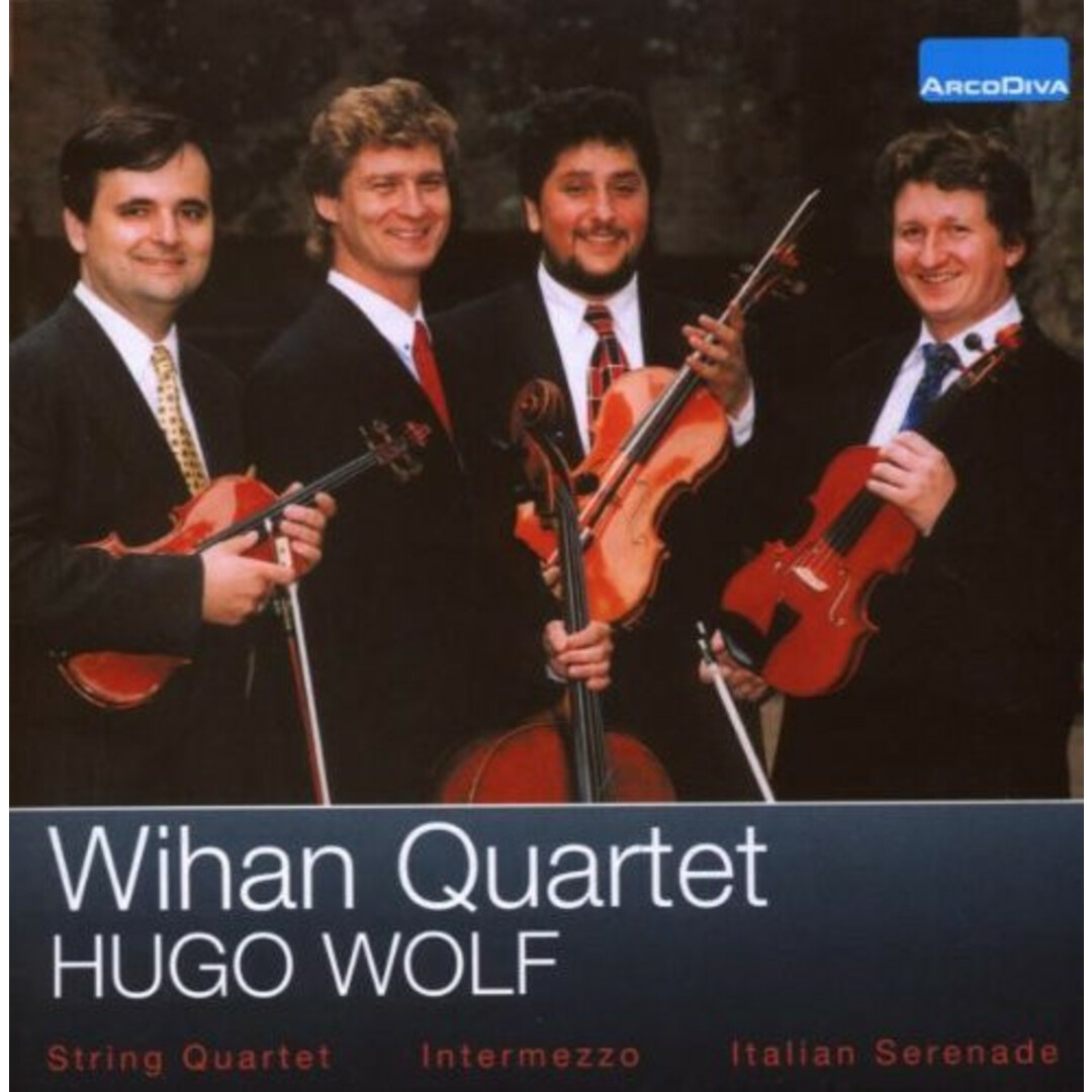 チェコCD Hugo Wolf, Wihan Quartet String Quartet, Intermezzo, Italian Serenade UP00292131 ArcoDiva /00110 エンタメ/ホビーのCD(クラシック)の商品写真