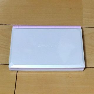 シャープ(SHARP)の電子辞書 ピンク シャープ(その他)