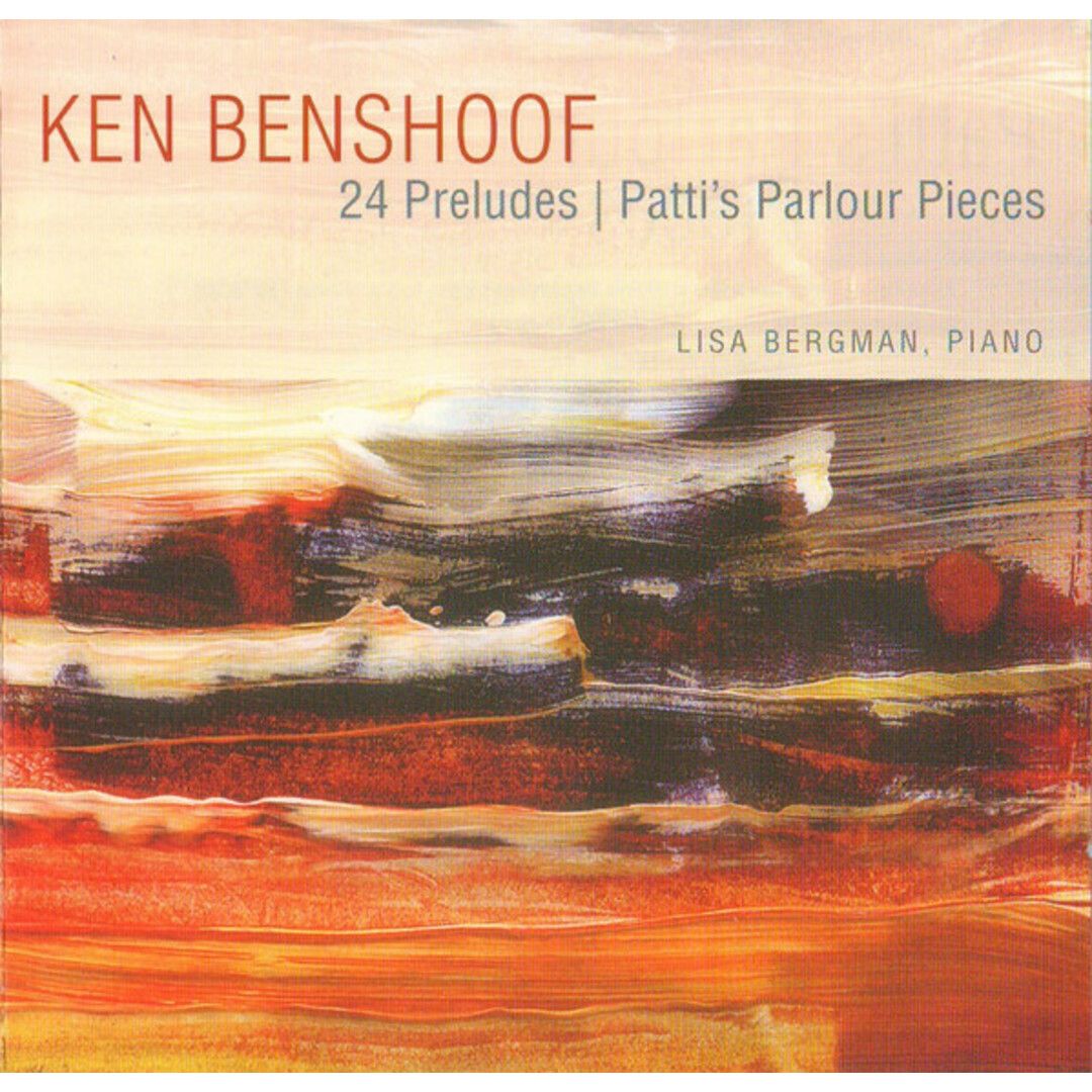 米CD Ken Benshoof, Lisa Bergman 24 Preludes | Pattis Parlour Pieces TROY786 Albany Records /00110 エンタメ/ホビーのCD(クラシック)の商品写真