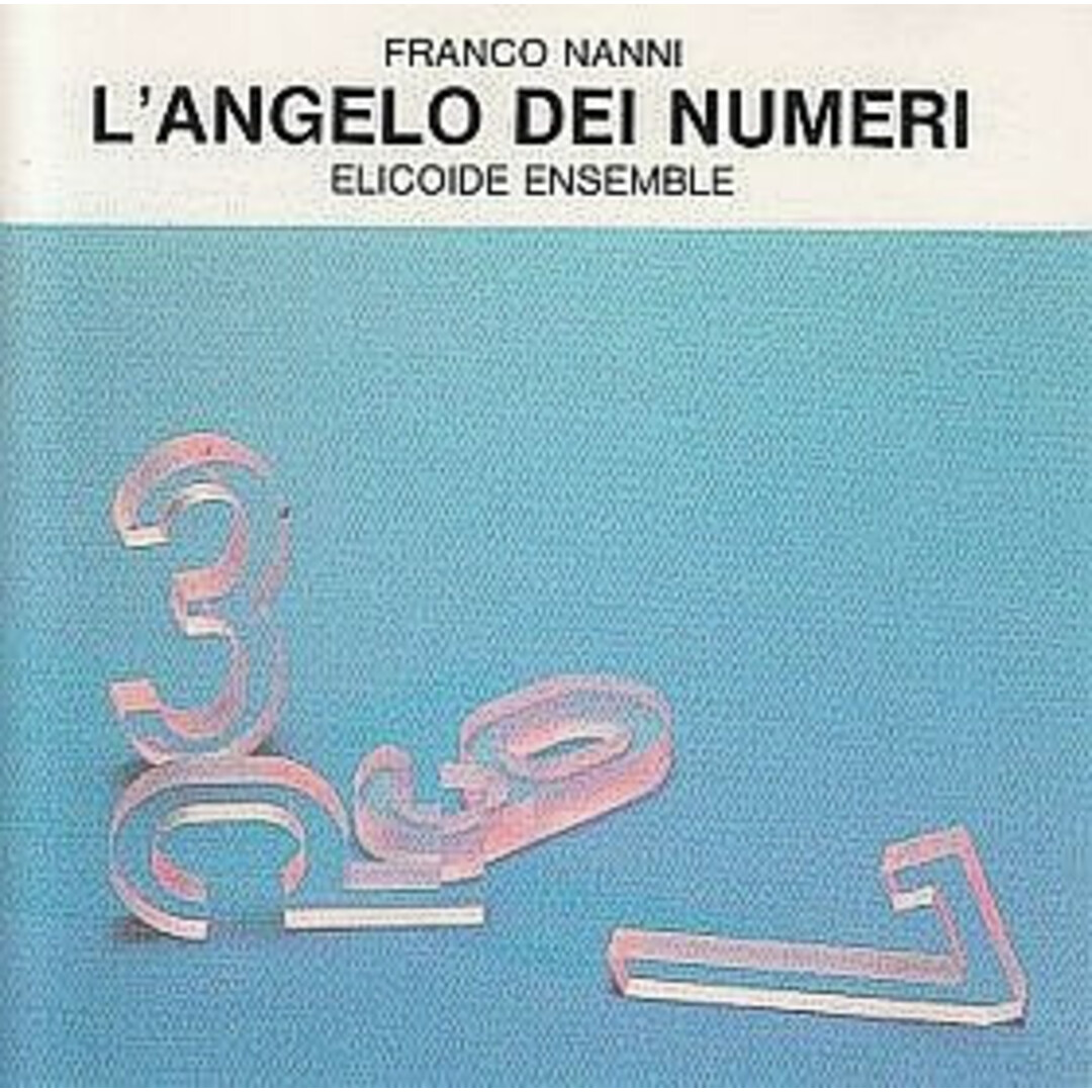 CD Franco Nanni, Elicoide Ensemble LAngelo Dei Numeri DSFN9001 Il Discoide /00110 エンタメ/ホビーのCD(クラブ/ダンス)の商品写真