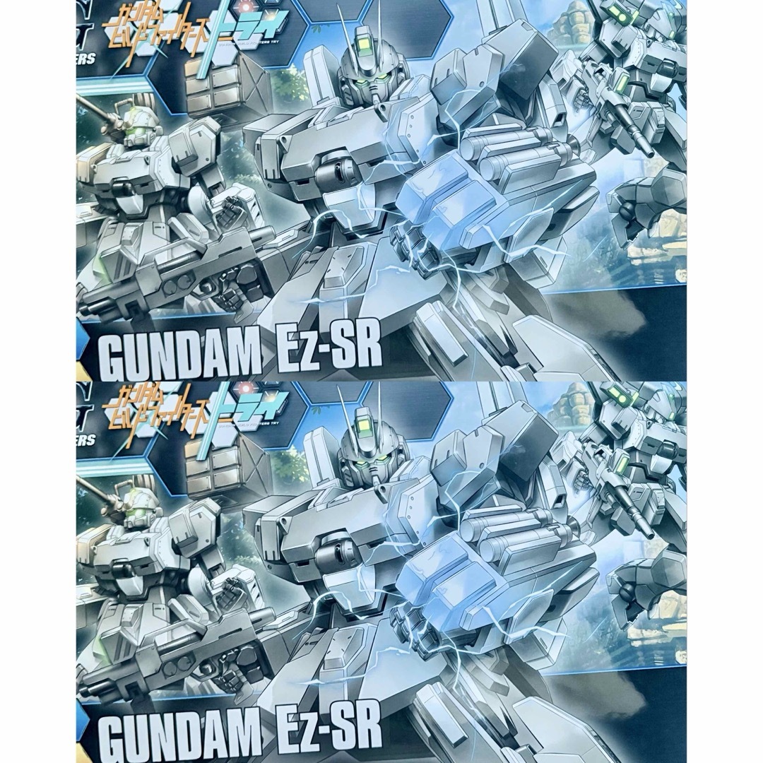 HGBF ガンダムビルドファイターズトライ ガンダムEz-SR ガンプラ HG エンタメ/ホビーのおもちゃ/ぬいぐるみ(プラモデル)の商品写真