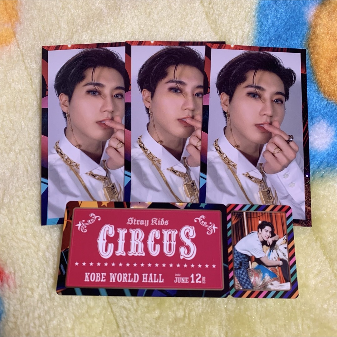 Stray Kids(ストレイキッズ)のstraykids スキズ circus ハン ジソン トレカ エンタメ/ホビーのタレントグッズ(アイドルグッズ)の商品写真