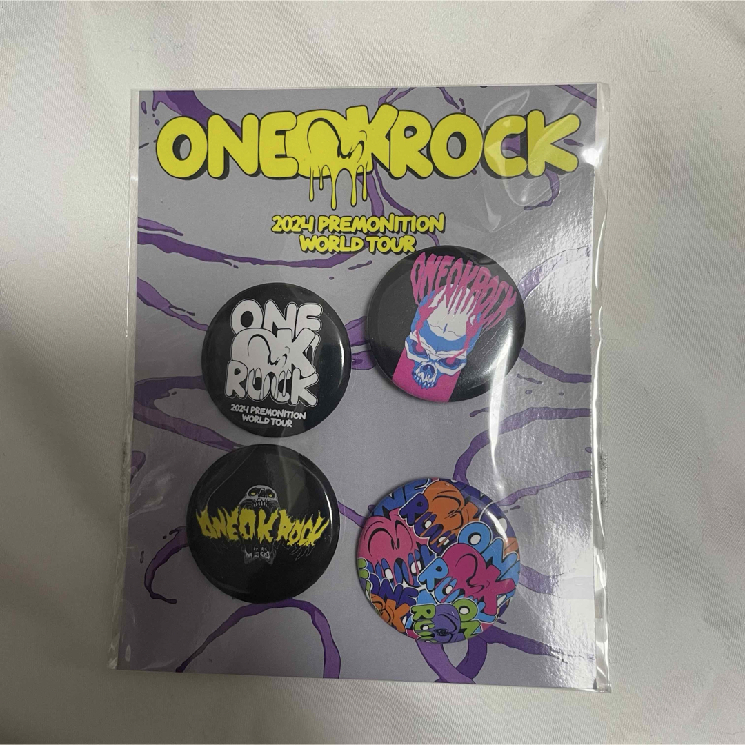 ONE OK ROCK(ワンオクロック)のONE OK ROCK ワンオクロック 2024 缶バッジセット B エンタメ/ホビーのタレントグッズ(ミュージシャン)の商品写真