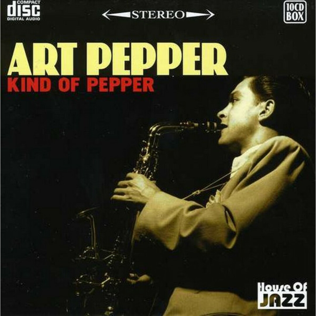 10CD Art Pepper Kind Of Pepper 220280 House Of Jazz, T2 Entertainment 紙ジャケ /00300 エンタメ/ホビーのCD(ジャズ)の商品写真