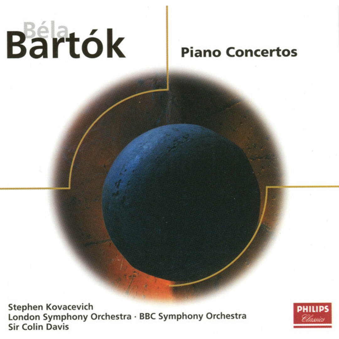 欧CD Bart?k, Stephen Kovacevich, London Symphony Orchestra, BBC Symphony Orchestra, Sir Colin Davis Piano Concertos 4681882 Philips エンタメ/ホビーのCD(クラシック)の商品写真