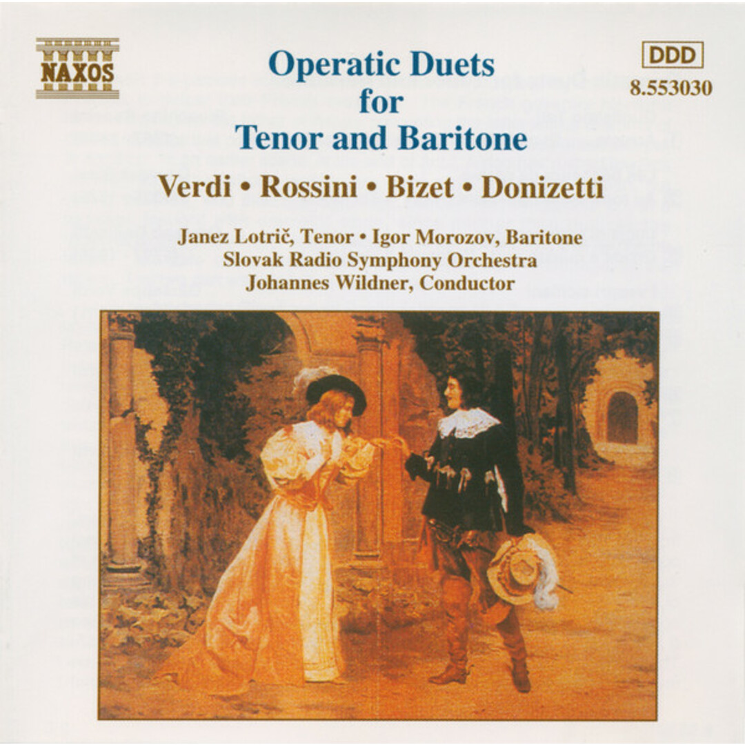 欧CD Janez Lotri?, Igor Morozov, Slovak Radio Symphony Orchestra, Johannes Wildner - Verdi, Rossini, Bizet, Donizetti Operatic Duet エンタメ/ホビーのCD(クラシック)の商品写真