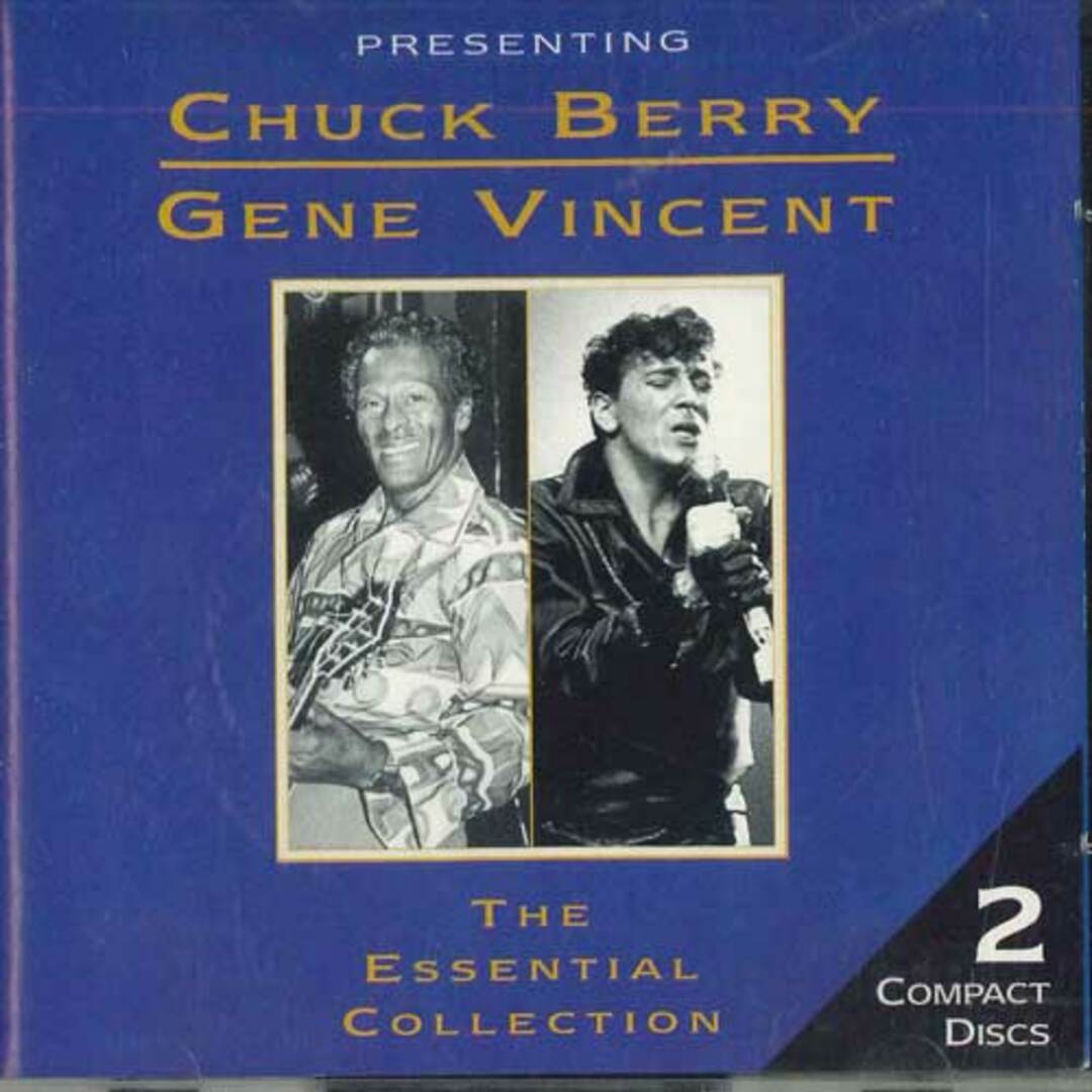 輸入2CD Chuck Berry, Gene Vincent Essential Collection LECDD625 WISEPACK /00220 エンタメ/ホビーのCD(ポップス/ロック(洋楽))の商品写真