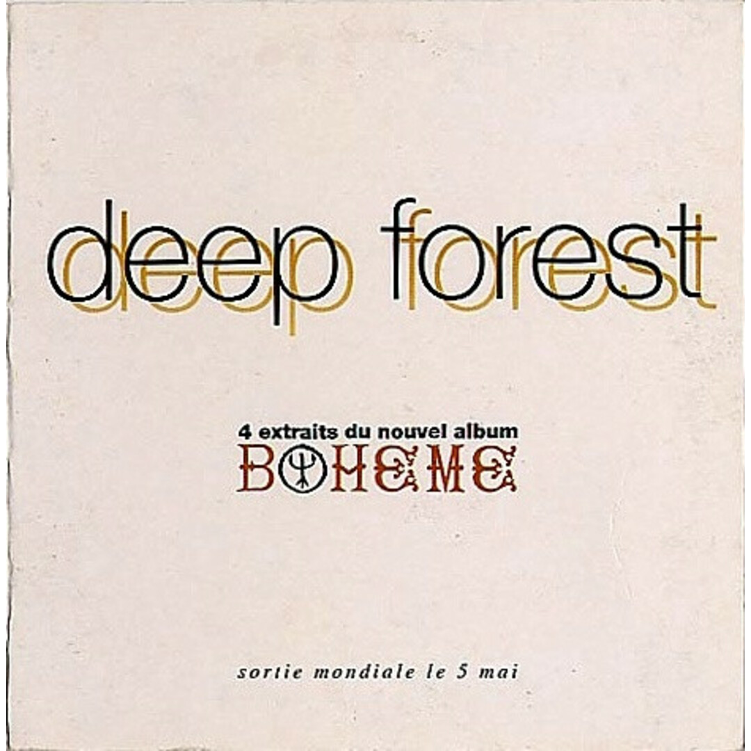 仏CD Deep Forest 4 Extraits Du Nouvel Album Boheme SAMP2694 Columbia 紙ジャケ プロモ /00110 エンタメ/ホビーのCD(クラブ/ダンス)の商品写真
