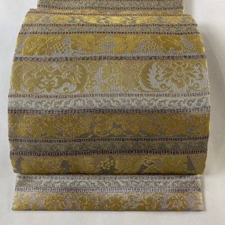 袋帯 逸品 六通 正絹 【中古】