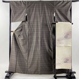 小紋 身丈162.5cm 裄丈66.5cm 正絹 秀品 【中古】