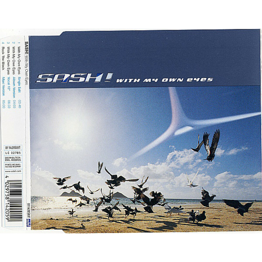 英CD SASH! With My Own Eyes 0114205XIT X-IT Records /00110 エンタメ/ホビーのCD(クラブ/ダンス)の商品写真