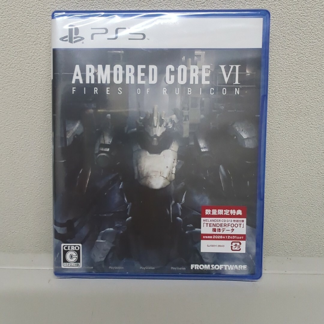 ARMORED CORE VI FIRES OF RUBICON/新品未開封 エンタメ/ホビーのゲームソフト/ゲーム機本体(家庭用ゲームソフト)の商品写真