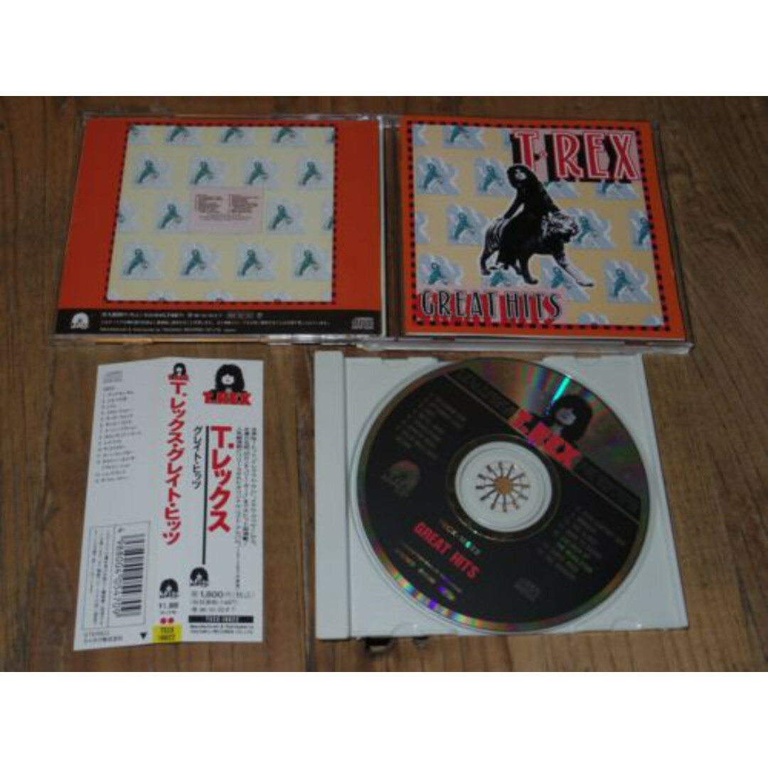 CD T. Rex Great Hits TECX18822 Marc On Wax /00110 エンタメ/ホビーのCD(ポップス/ロック(洋楽))の商品写真
