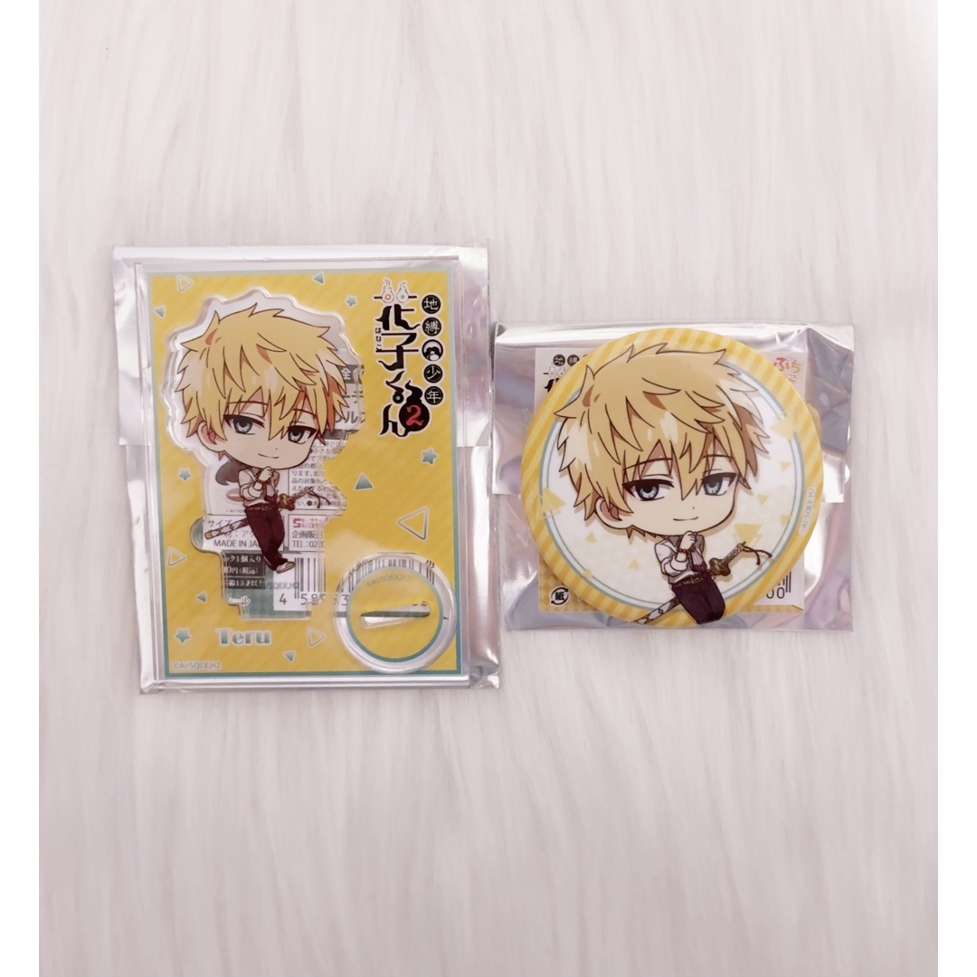 SQUARE ENIX(スクウェアエニックス)の地縛少年花子くん AnimeJapan ぷちちょこ 源光 アクスタ 缶バッジ エンタメ/ホビーのおもちゃ/ぬいぐるみ(キャラクターグッズ)の商品写真