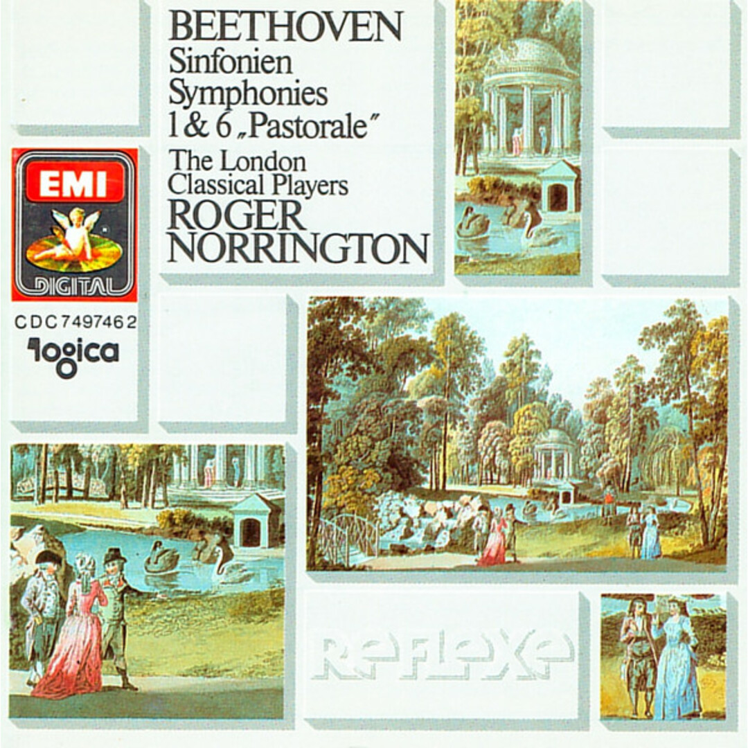 欧CD Ludwig van Beethoven - London Classical Players, Roger Norrington Sinfonien = Symphonies 1 & 6 ”Pastorale” CDC7497462 EMI Digi エンタメ/ホビーのCD(クラシック)の商品写真