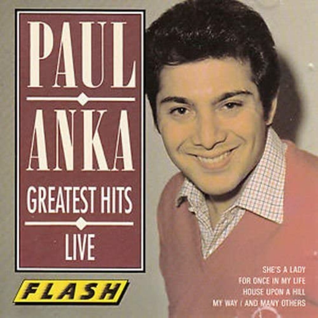 独CD Paul Anka Greatest hits-Live F21352 Flash (3) /00110 エンタメ/ホビーのCD(ポップス/ロック(邦楽))の商品写真