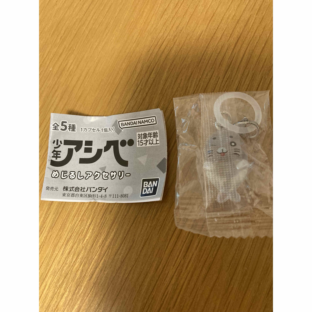 BANDAI(バンダイ)の少年アシベ めじるしアクセサリー ゴマちゃん(クリア) エンタメ/ホビーのおもちゃ/ぬいぐるみ(キャラクターグッズ)の商品写真
