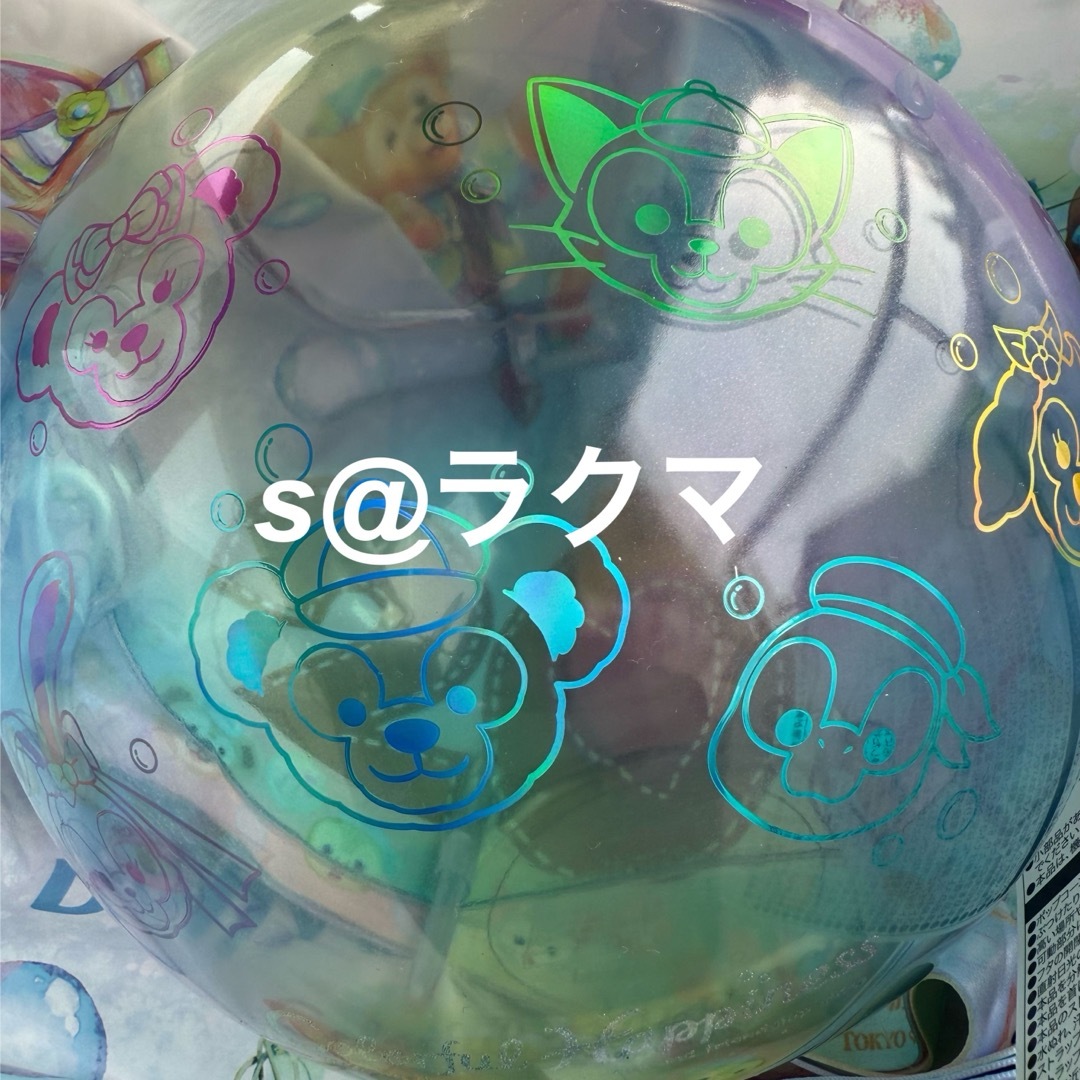 ダッフィー(ダッフィー)のディズニーシー ダッフィーフレンズ カラフルハピネス ポップコーンバケット エンタメ/ホビーのおもちゃ/ぬいぐるみ(キャラクターグッズ)の商品写真