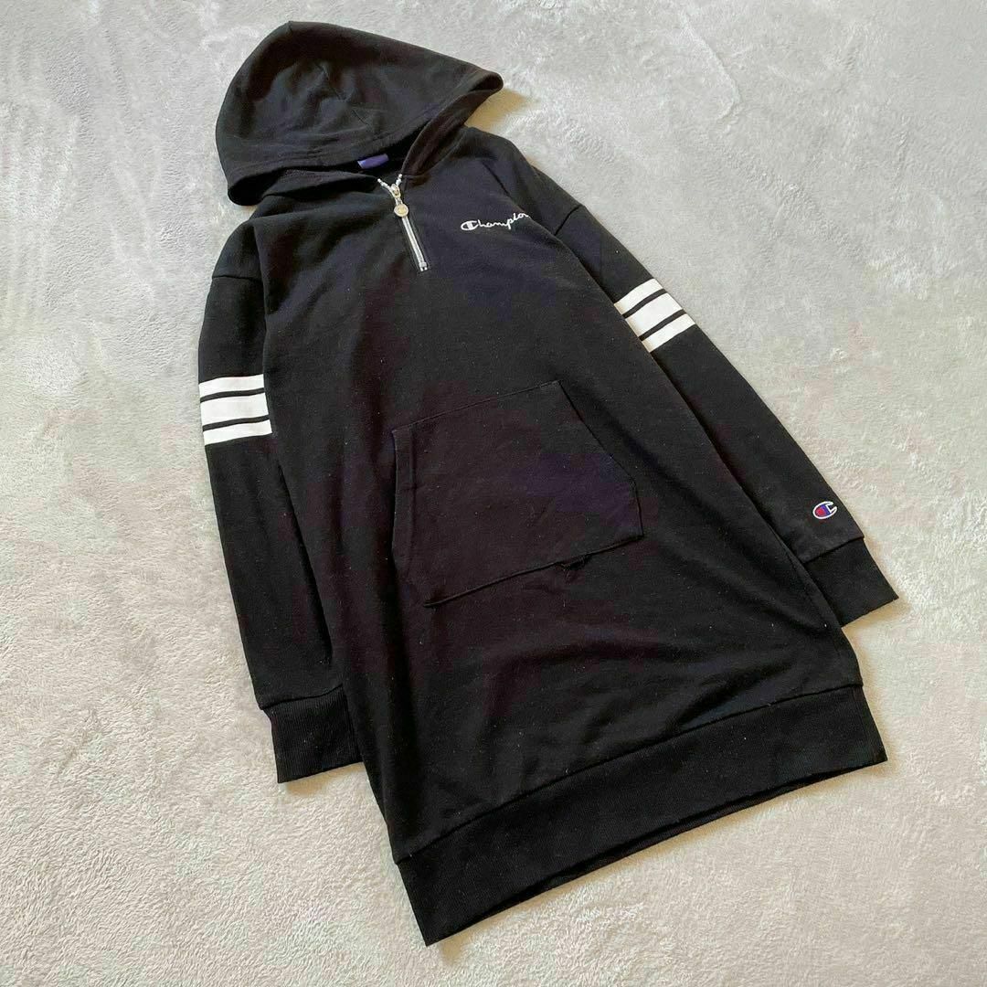 Champion(チャンピオン)の【champion】 (160) キッズ 綿 ロゴプリント スウェット トップス キッズ/ベビー/マタニティのキッズ服女の子用(90cm~)(その他)の商品写真