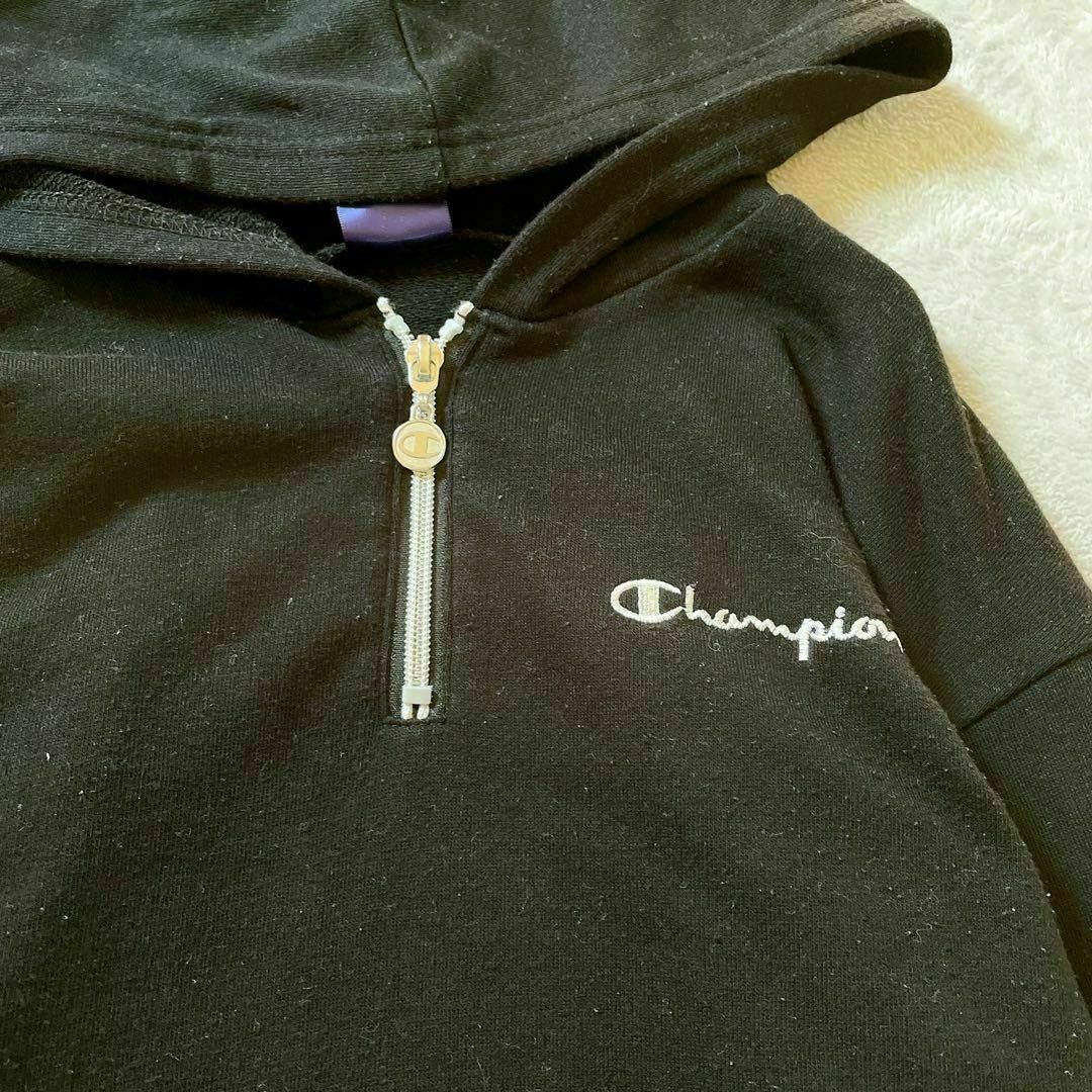 Champion(チャンピオン)の【champion】 (160) キッズ 綿 ロゴプリント スウェット トップス キッズ/ベビー/マタニティのキッズ服女の子用(90cm~)(その他)の商品写真
